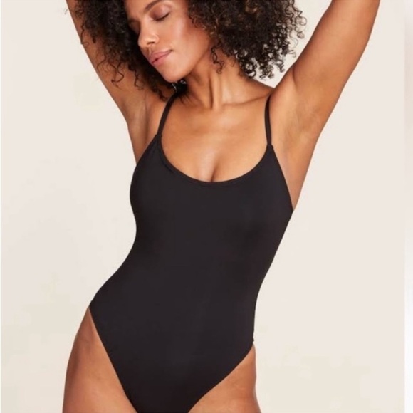 ANDIE Almafi Black One Piece Swim Suit NWT Resort Travel - Picture 1 of 10